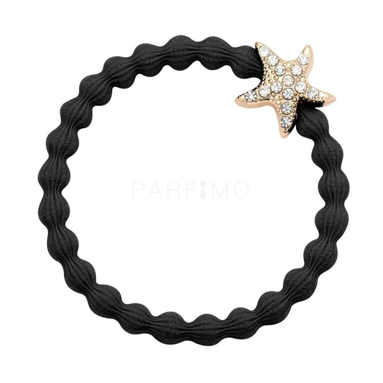By Eloise London Bling Charms Starfish Elastico per capelli donna 1 pz Tonalità černá