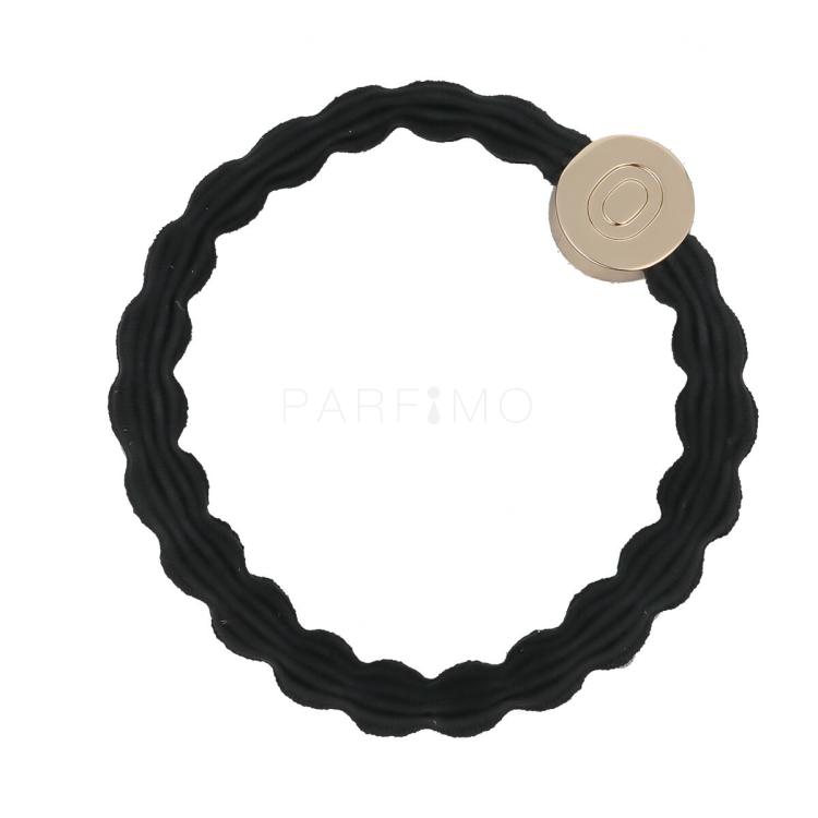 By Eloise London Letter Charms Gold O Elastico per capelli 1 pz Tonalità Black