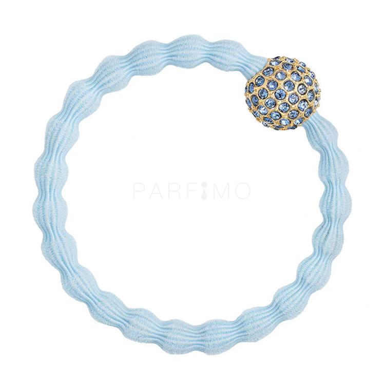 By Eloise London Bling Charms Disco Ball Elastico per capelli donna 1 pz Tonalità Sky Blue