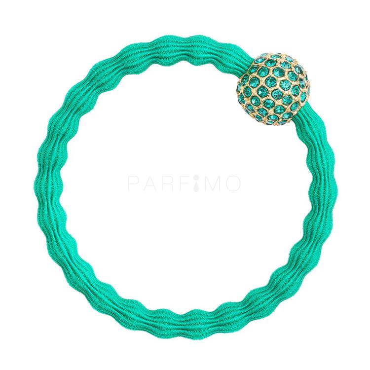 By Eloise London Bling Charms Disco Ball Elastico per capelli donna 1 pz Tonalità Emerald Green