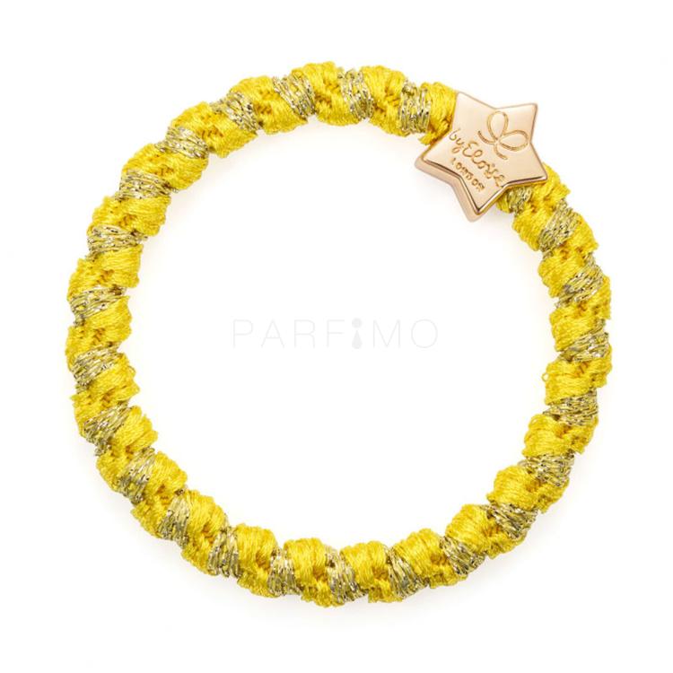 By Eloise London Woven Gold Star Elastico per capelli donna 1 pz Tonalità Marigold