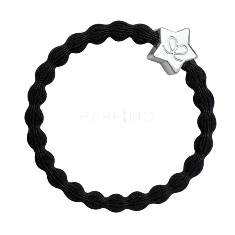 By Eloise London Bling Charms Silver Diamanté Star Elastico per capelli donna 1 pz Tonalità Black