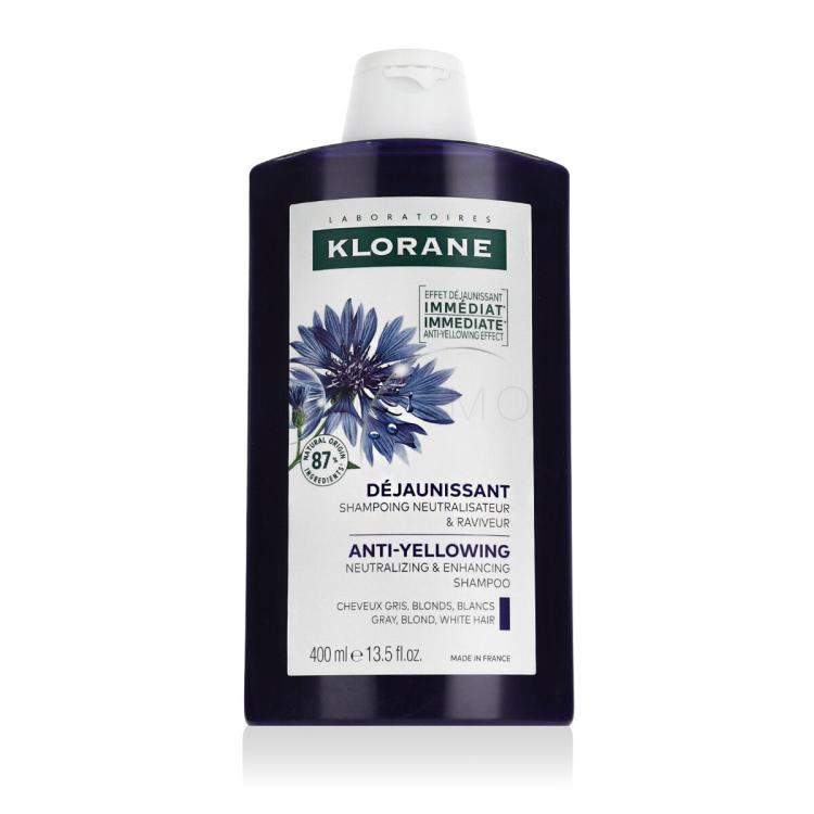 Klorane Organic Centaury Anti-Yellowing Shampoo donna 400 ml