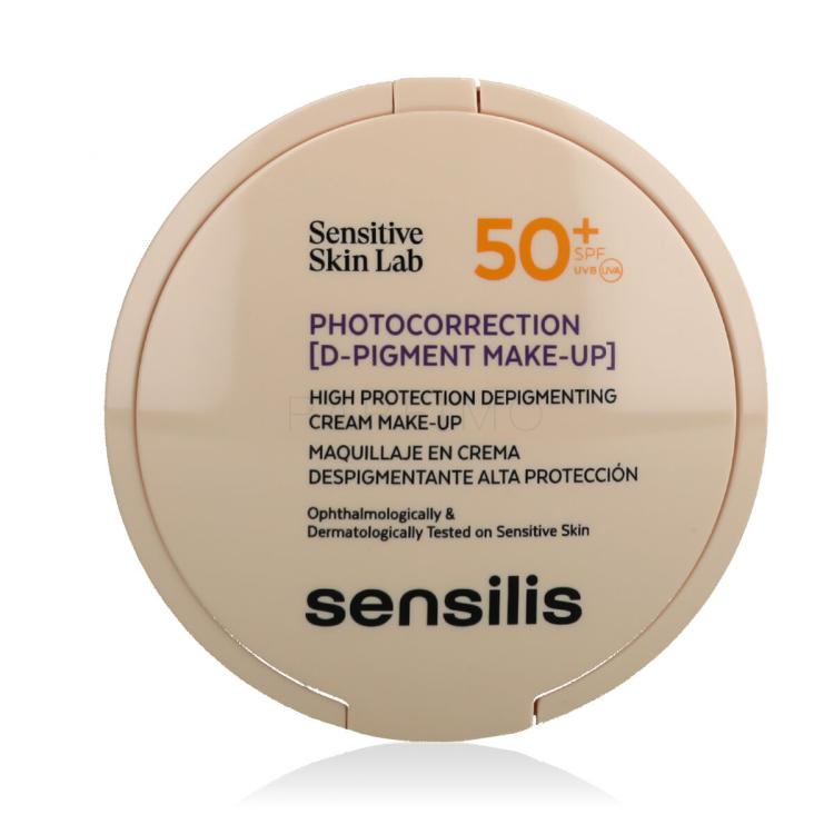 Sensilis Photocorrection [D-Pigment Make-Up] SPF50+ Fondotinta 10 g Tonalità 01 Natural Rose
