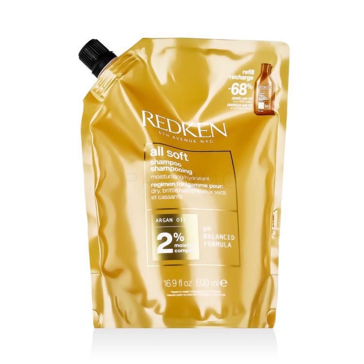 Redken All Soft Shampoo Shampoo donna Ricarica 500 ml