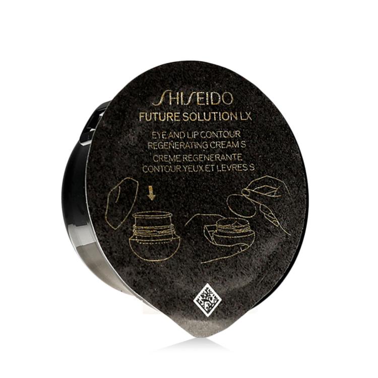 Shiseido Future Solution LX Eye And Lip Contour Regenerating Cream Crema contorno occhi donna Ricarica 17 ml