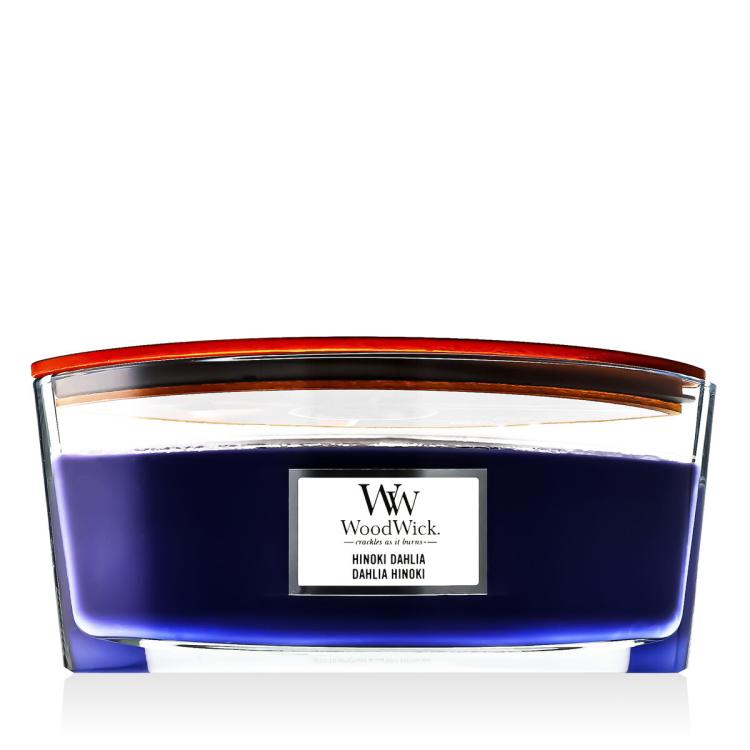 WoodWick Hinoki Dahlia Candela profumata 453,6 g