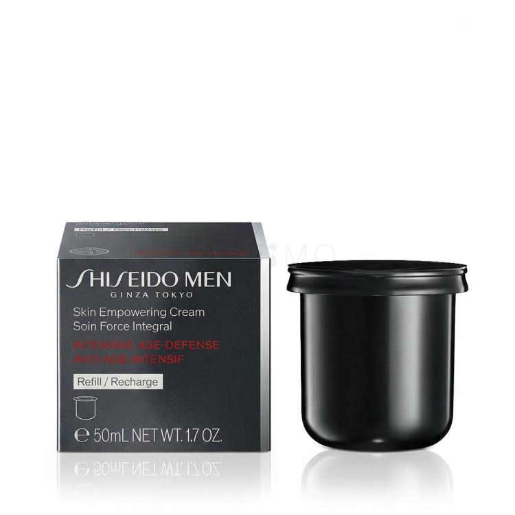 Shiseido MEN Skin Empowering Cream Crema giorno per il viso uomo Ricarica 50 ml