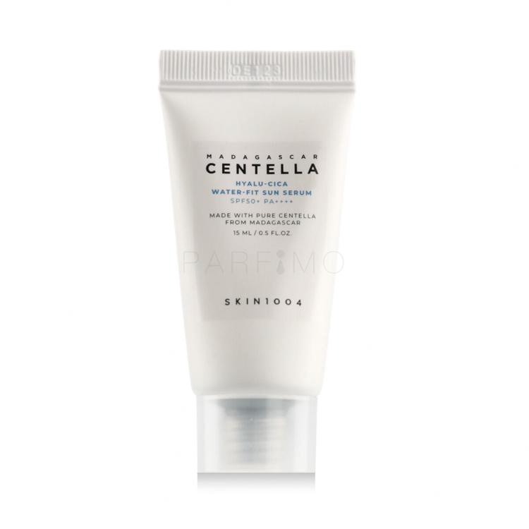 SKIN1004 Hyalu-Cica Water-Fit Sun Serum SPF50+ Protezione solare viso donna 15 ml