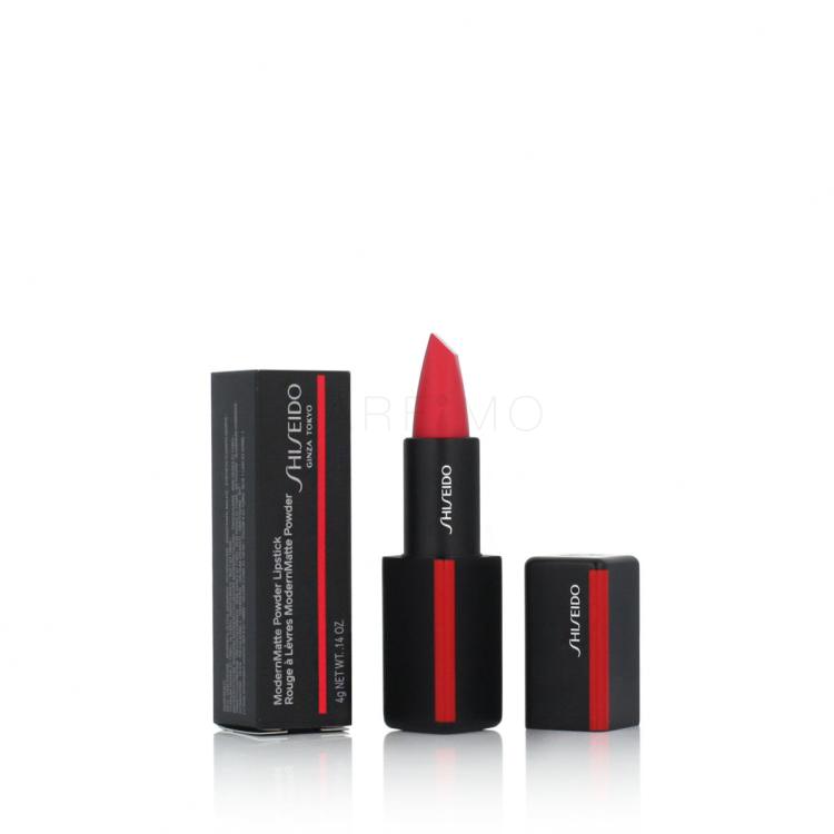 Shiseido ModernMatte Powder Lipstick Rossetto donna 4 g Tonalità 513 Shock Wave
