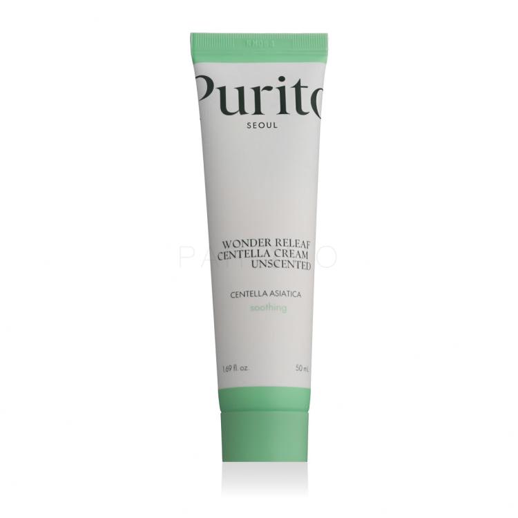 Purito Wonder Releaf Centella Cream Unscented Crema giorno per il viso 50 ml