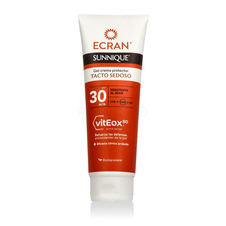 Ecran Sunnique Silky Touch Protective Gel Cream SPF30 Protezione solare corpo 250 ml