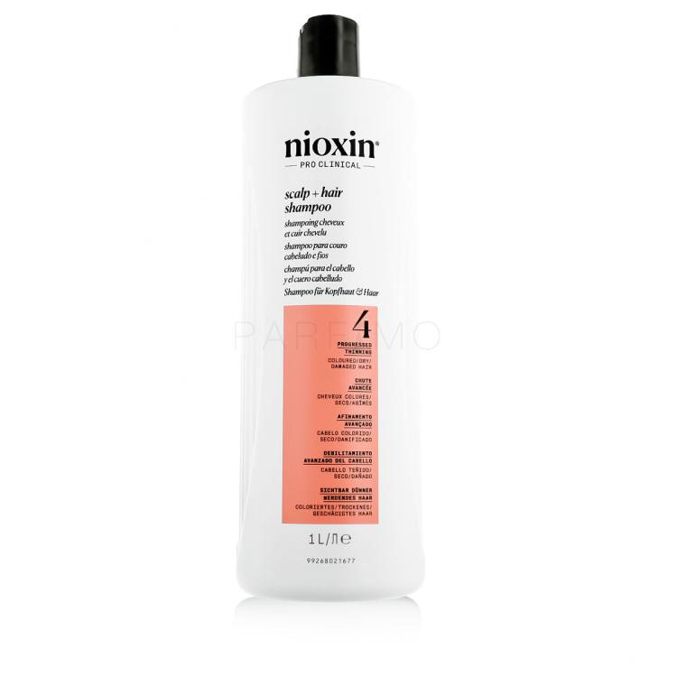Nioxin System 4 Scalp + Hair Shampoo Shampoo donna 1000 ml