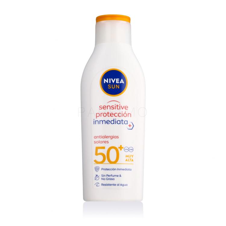 Nivea Sun Sensitive Immediate Protect Lotion SPF50+ Protezione solare corpo 200 ml