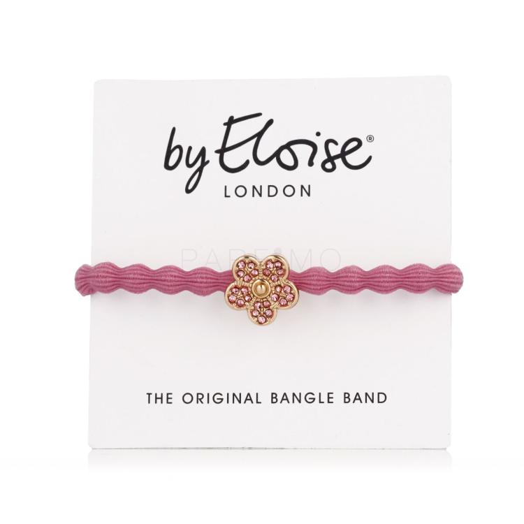 By Eloise London Bling Charms Daisy Flower Elastico per capelli donna 1 pz Tonalità Rose Pink