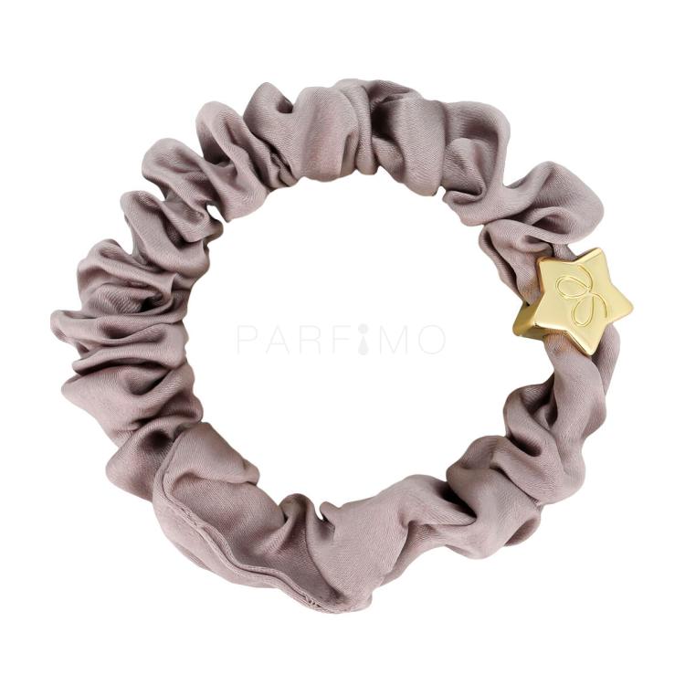 By Eloise London Silk Scrunchie Gold Star Elastico per capelli donna 1 pz Tonalità Iced Latte