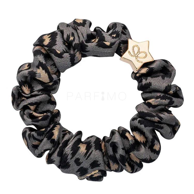 By Eloise London Silk Scrunchie Gold Star Elastico per capelli donna 1 pz Tonalità Grey Leopard