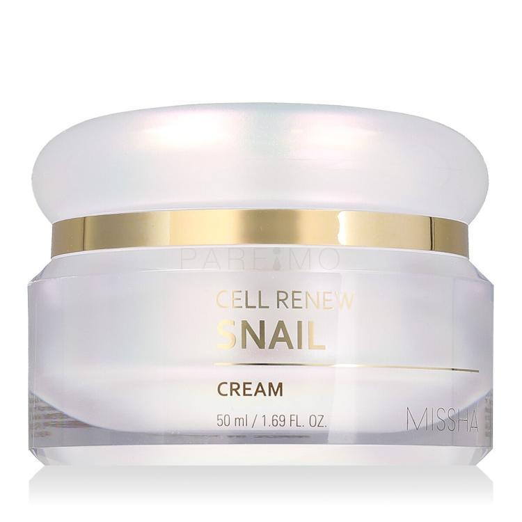 Missha Super Aqua Cell Renew Snail Cream Crema giorno per il viso 50 ml