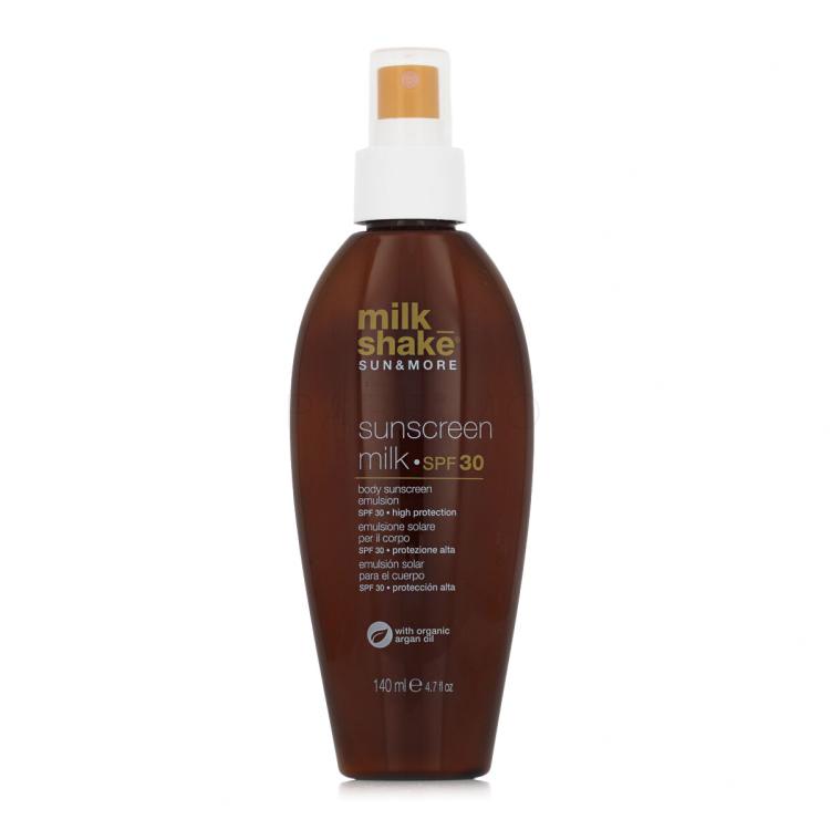 Milk Shake Sun&amp;More Sunscreen Milk SPF30 Protezione solare corpo 140 ml