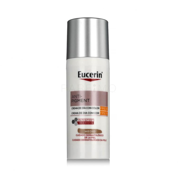 Eucerin Anti-Pigment Tinted Day Cream SPF30 Crema giorno per il viso donna 50 ml Tonalità Medium