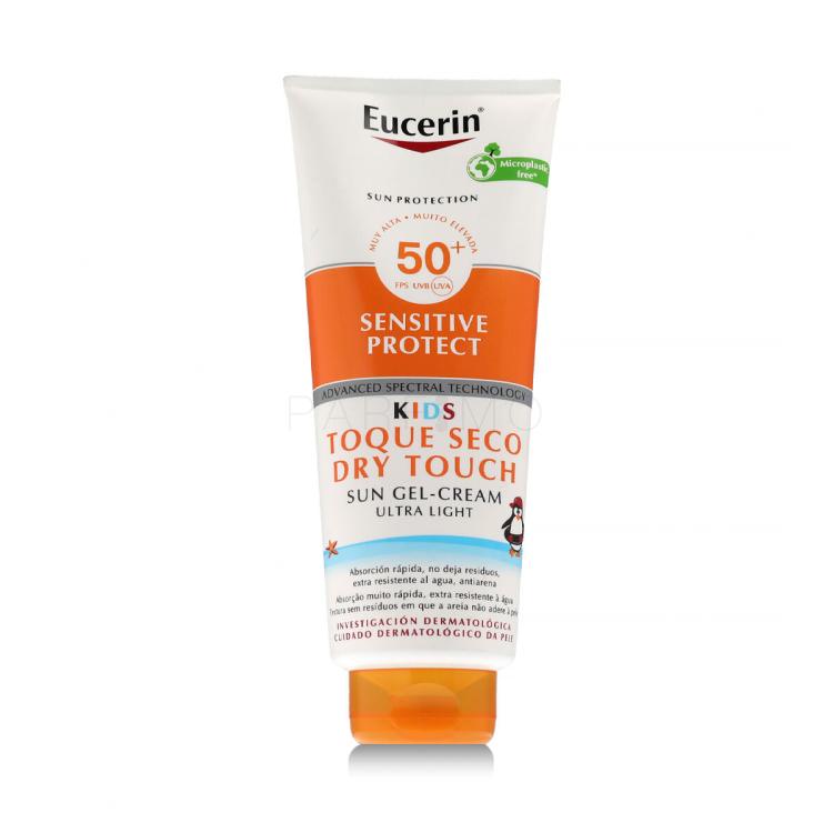 Eucerin Sun Kids Sensitive Protect Dry Touch Gel-Cream SPF50+ Protezione solare corpo bambino 400 ml