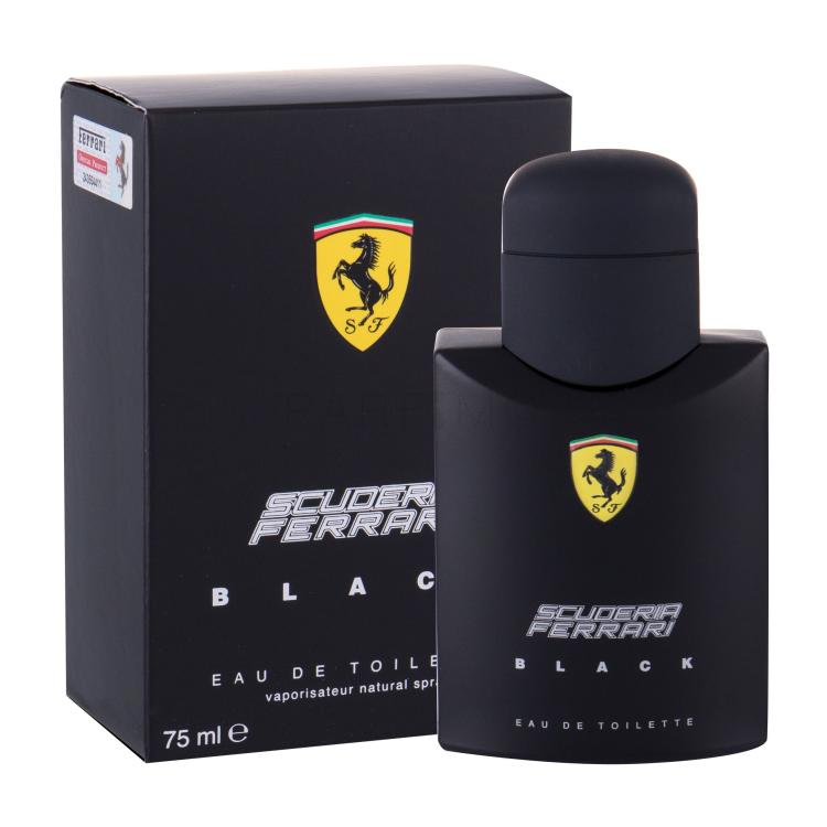 Ferrari Scuderia Ferrari Black Eau de Toilette uomo 75 ml