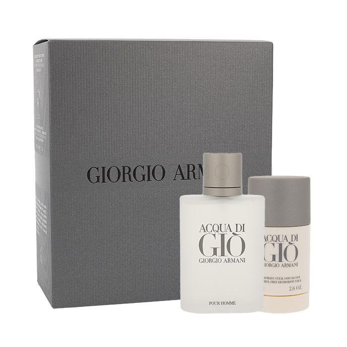 Giorgio Armani Acqua di Giò Pour Homme Pacco regalo Eau de Toilette 100 ml + deostick 75 ml