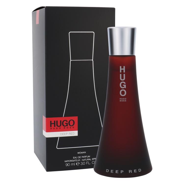 HUGO BOSS Hugo Deep Red Eau de Parfum donna 90 ml