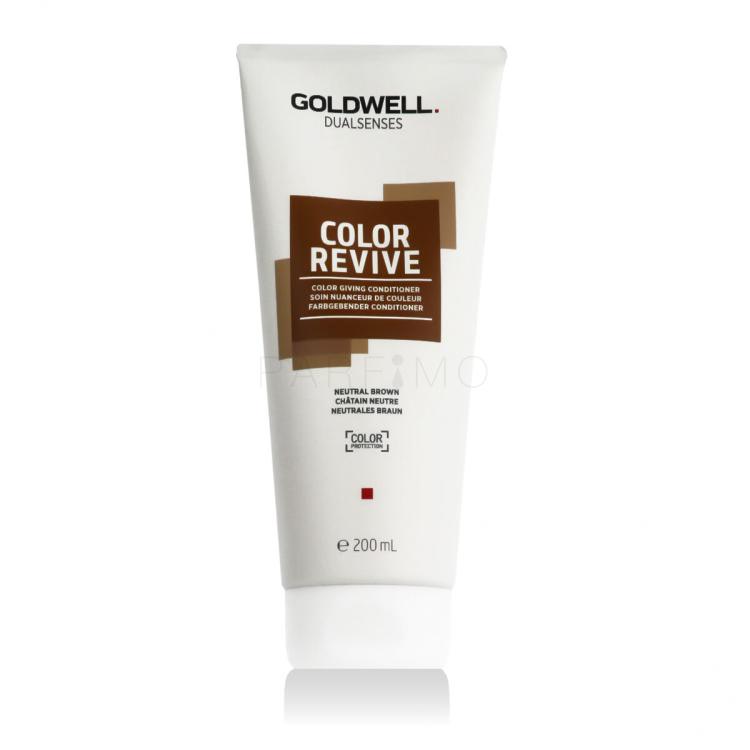 Goldwell Dualsenses Color Revive Color Giving Conditioner Neutral Brown Balsamo per capelli donna 200 ml
