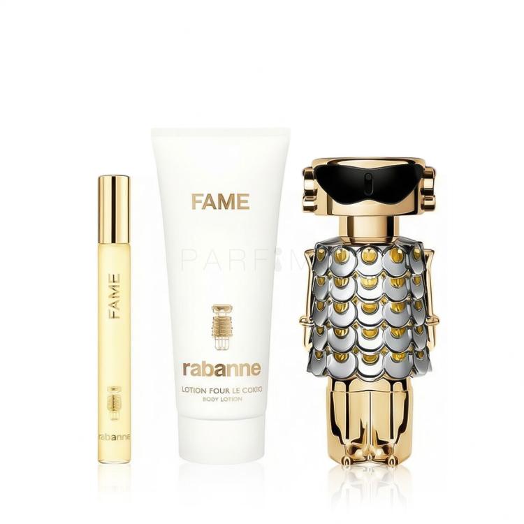 Paco Rabanne Fame Pacco regalo EDP 80 ml + lozione corpo 100 ml + EDP 10 ml