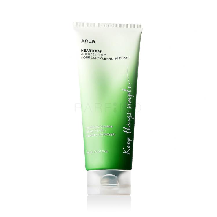 Anua Heartleaf Quercetinol Pore Deep Cleansing Foam Schiuma detergente 150 ml
