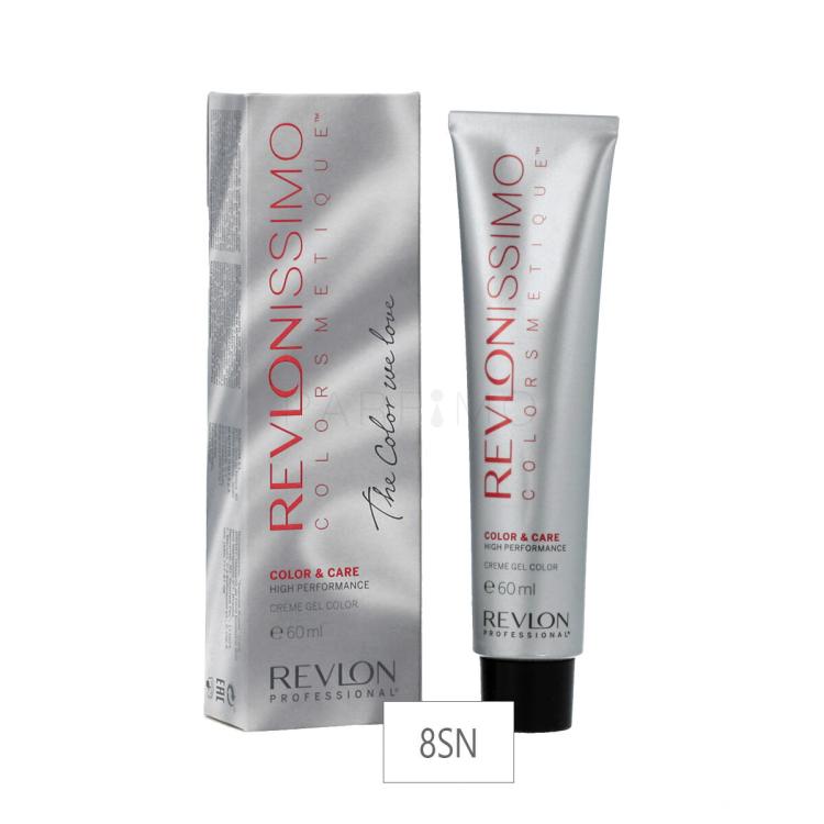 Revlon Professional Revlonissimo Colorsmetique Color &amp; Care High Performance Creme Gel Color Tinta capelli donna 60 ml Tonalità 8SN