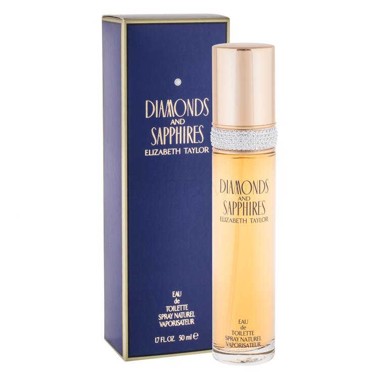 Elizabeth Taylor Diamonds and Saphires Eau de Toilette donna 50 ml
