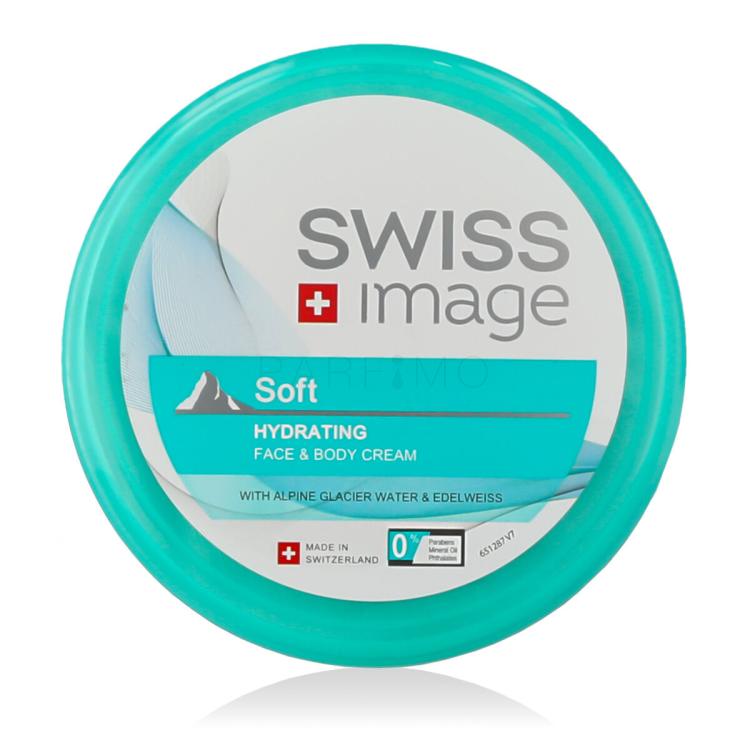 Swiss Image Soft Hydrating Face &amp; Body Cream Crema per il corpo 200 ml