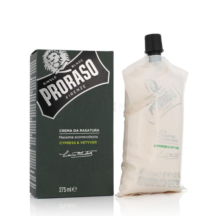 PRORASO Cypress &amp; Vetyver Shaving Cream Crema depilatoria uomo 275 ml