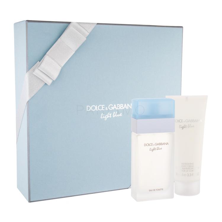 Dolce&amp;Gabbana Light Blue Pacco regalo Eau de Toilette 50 ml + crema per il corpo 100 ml