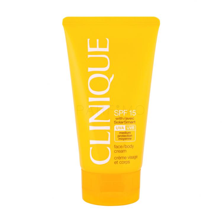 Clinique Sun Care Face Body Cream SPF15 Protezione solare corpo donna 150 ml