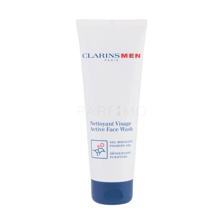 Clarins Men Active Face Wash Schiuma detergente uomo 125 ml
