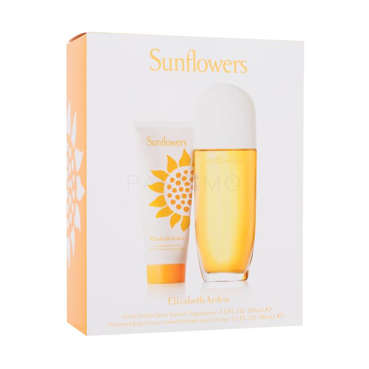 Elizabeth Arden Sunflowers Pacco regalo Eau de Toilette 100 ml + lozione per il corpo 100 ml