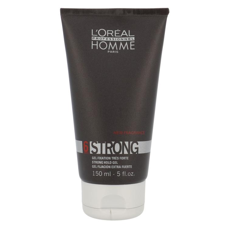 L&#039;Oréal Professionnel Homme Strong Hold Gel Gel per capelli uomo 150 ml