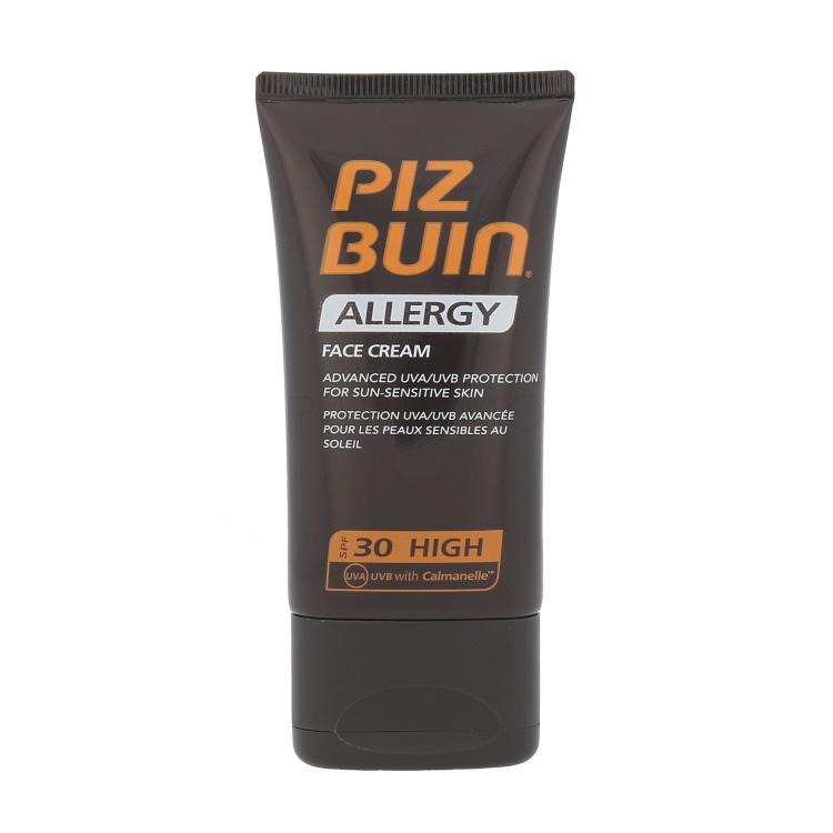 PIZ BUIN Allergy Sun Sensitive Skin Face Cream SPF30 Protezione solare viso 40 ml