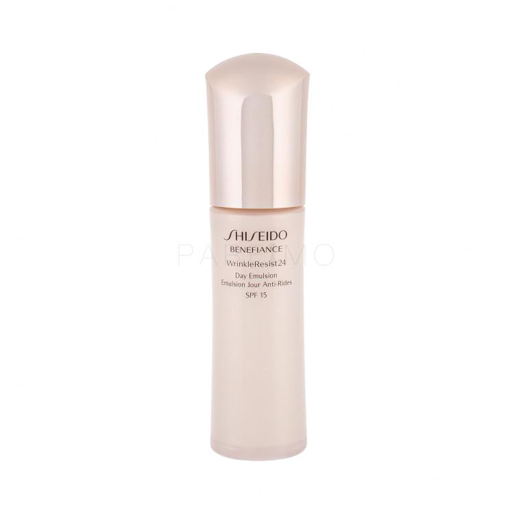 Shiseido Benefiance Wrinkle Resist 24 Day Emulsion SPF15 Gel per il viso donna 75 ml