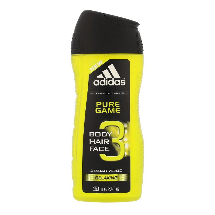 Adidas Pure Game 3in1 Doccia gel uomo 250 ml