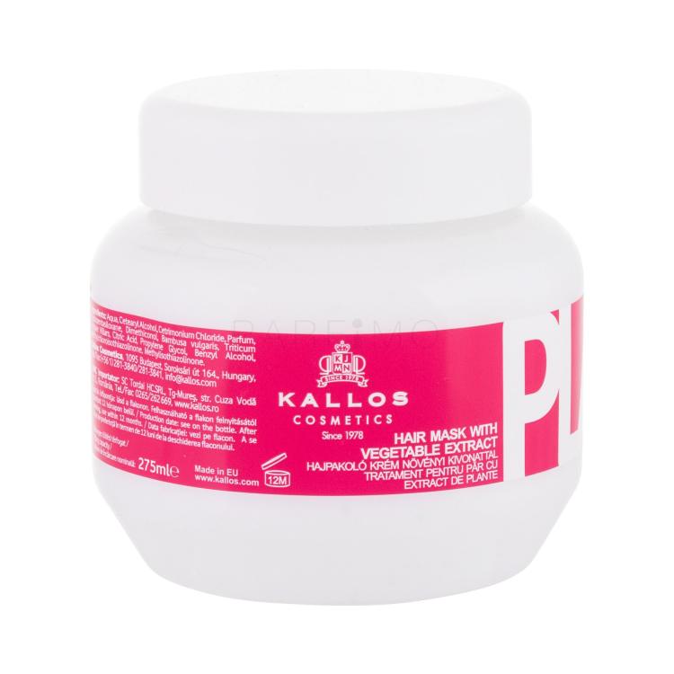Kallos Cosmetics Placenta Maschera per capelli donna 275 ml