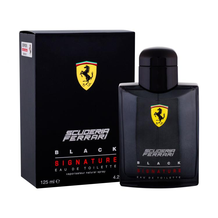 Ferrari Scuderia Ferrari Black Signature Eau de Toilette uomo 125 ml