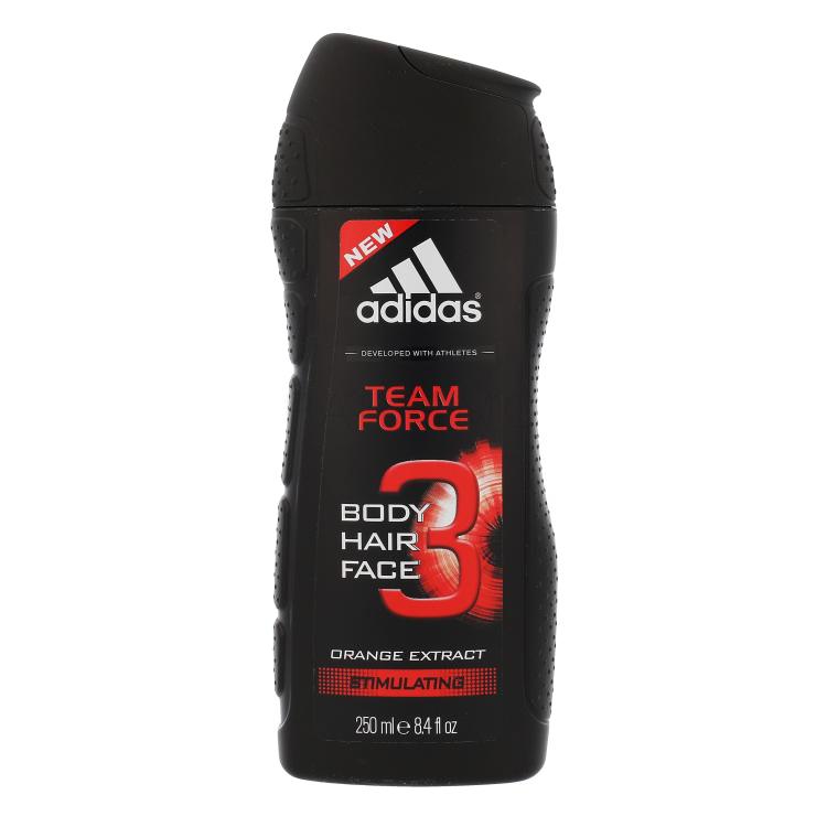 Adidas Team Force 3in1 Doccia gel uomo 250 ml