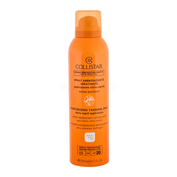 Collistar Special Perfect Tan Moisturizing Tanning Spray SPF20 Protezione solare corpo donna 200 ml