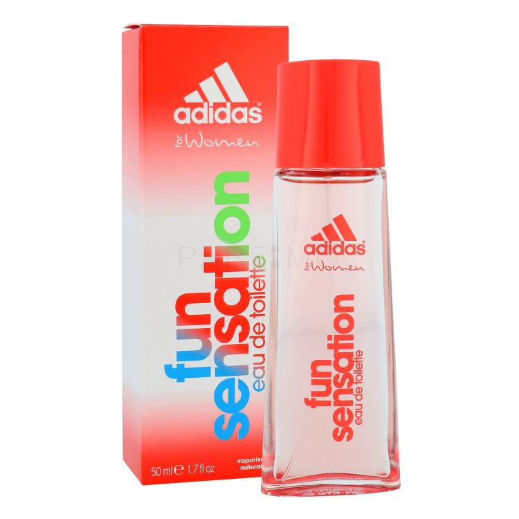 Adidas Fun Sensation For Women Eau de Toilette donna 50 ml
