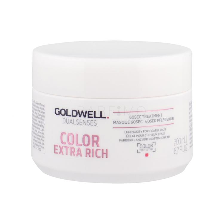 Goldwell Dualsenses Color Extra Rich 60 Sec Treatment Maschera per capelli donna 200 ml