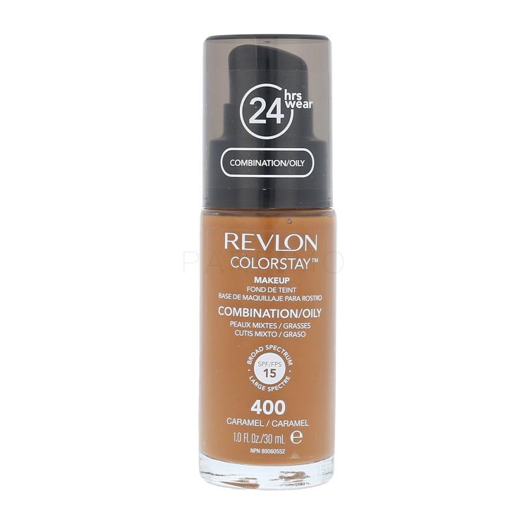Revlon Colorstay Combination Oily Skin SPF15 Fondotinta donna 30 ml Tonalità 400 Caramel